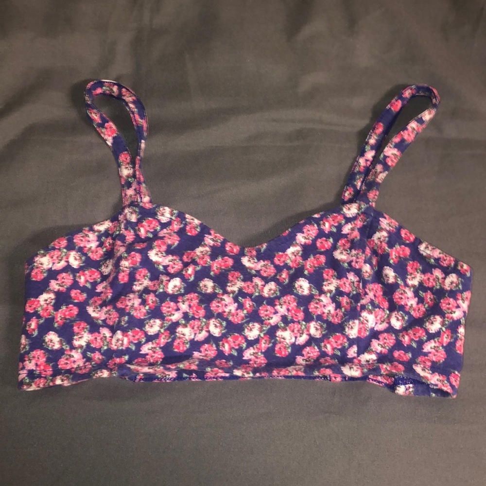 PAC SUN floral bralette top